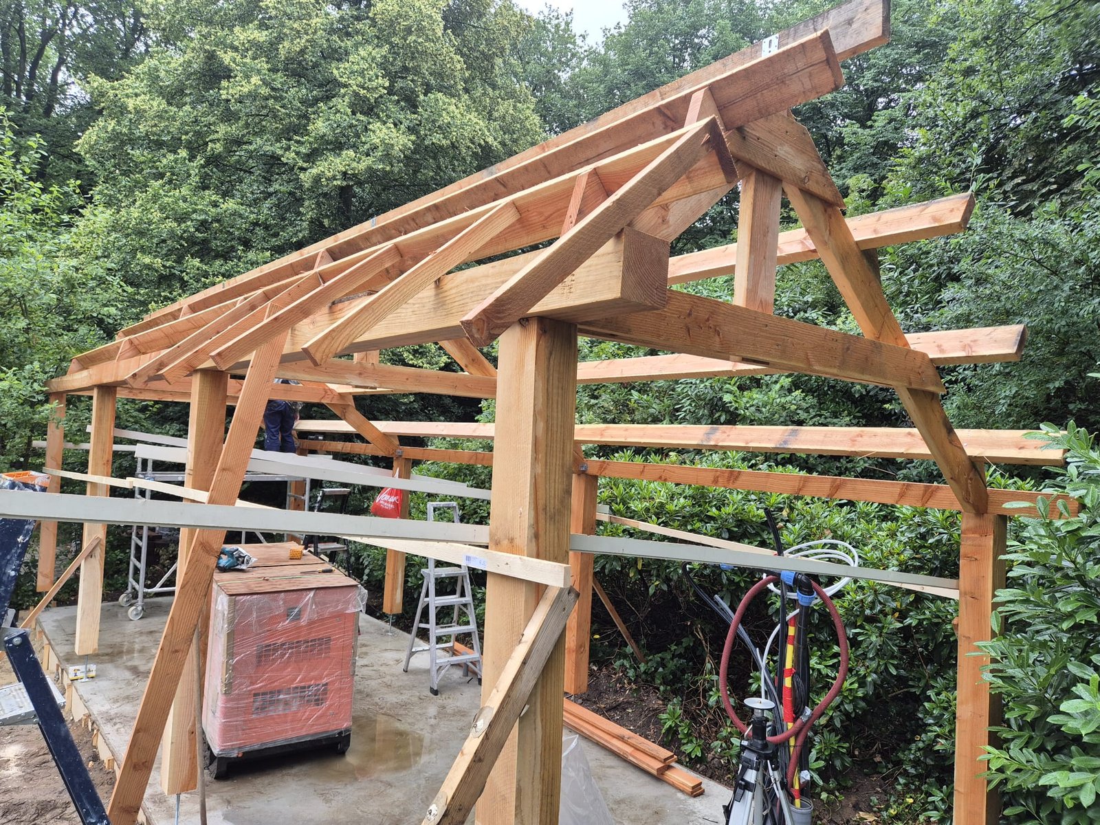 Nieuwbouw — schuur project 4